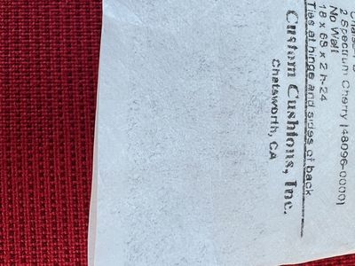Custom cushions