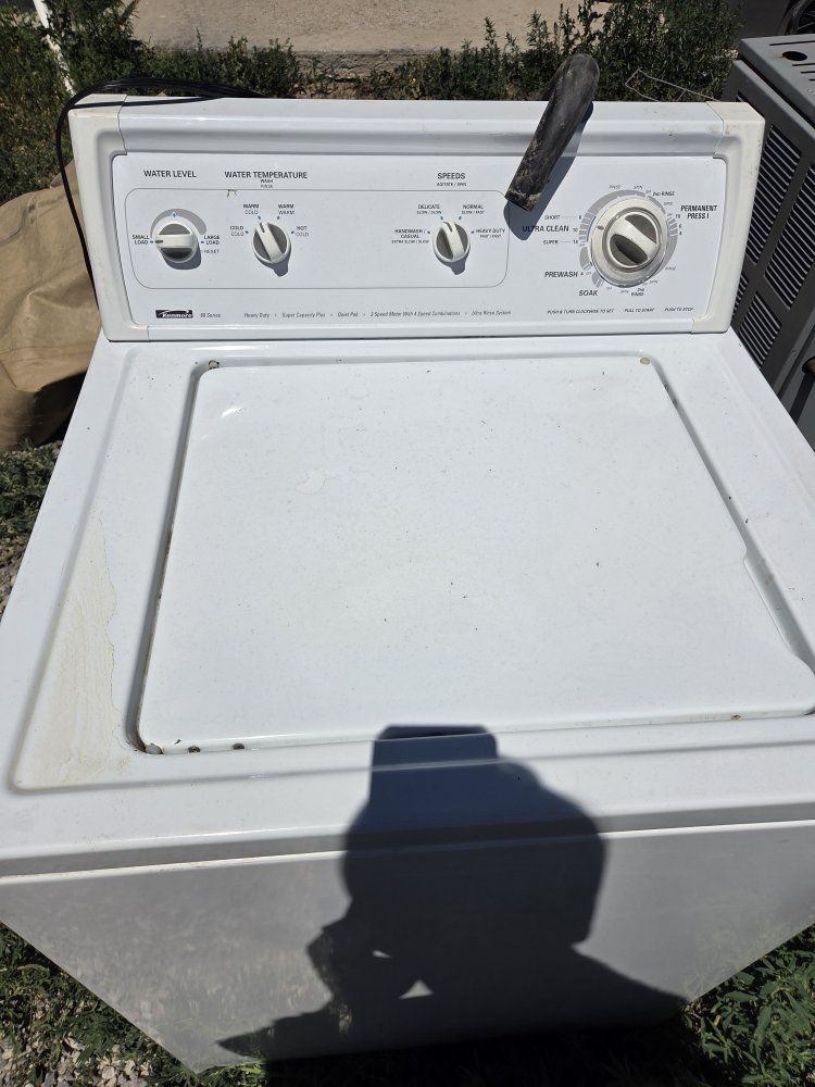 washing machine and dryer