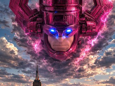 Galactus Head Popcorn Bucket 2025 Fantastic 4!!!
