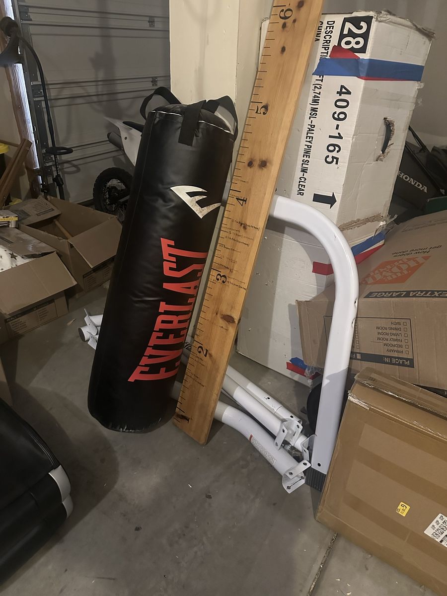 Everlast Heavy Punching Bag With Stand