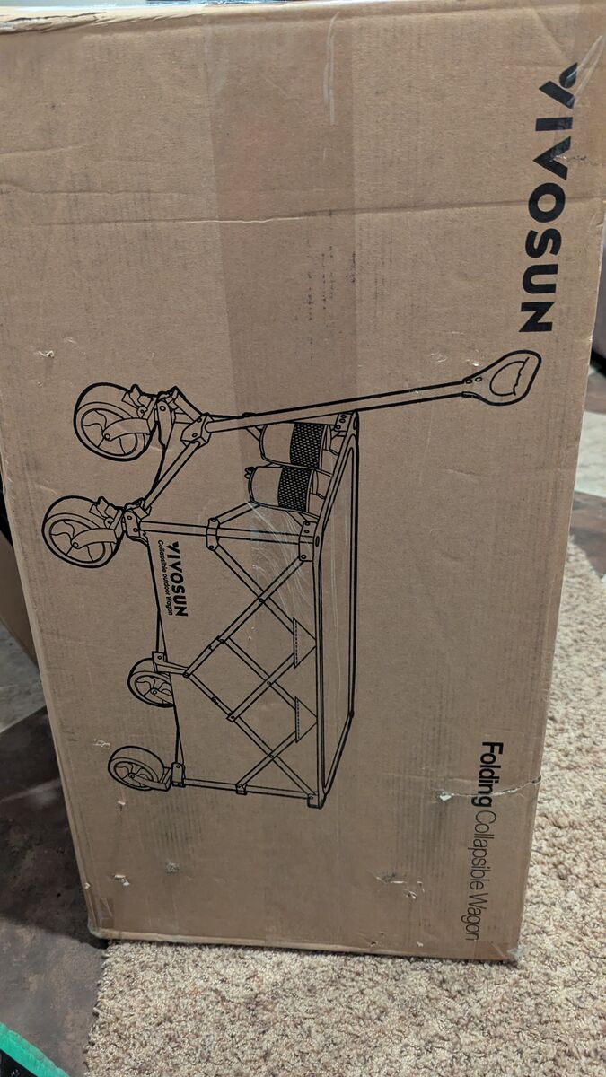 Collapsible wagon/folding cart/vivosun