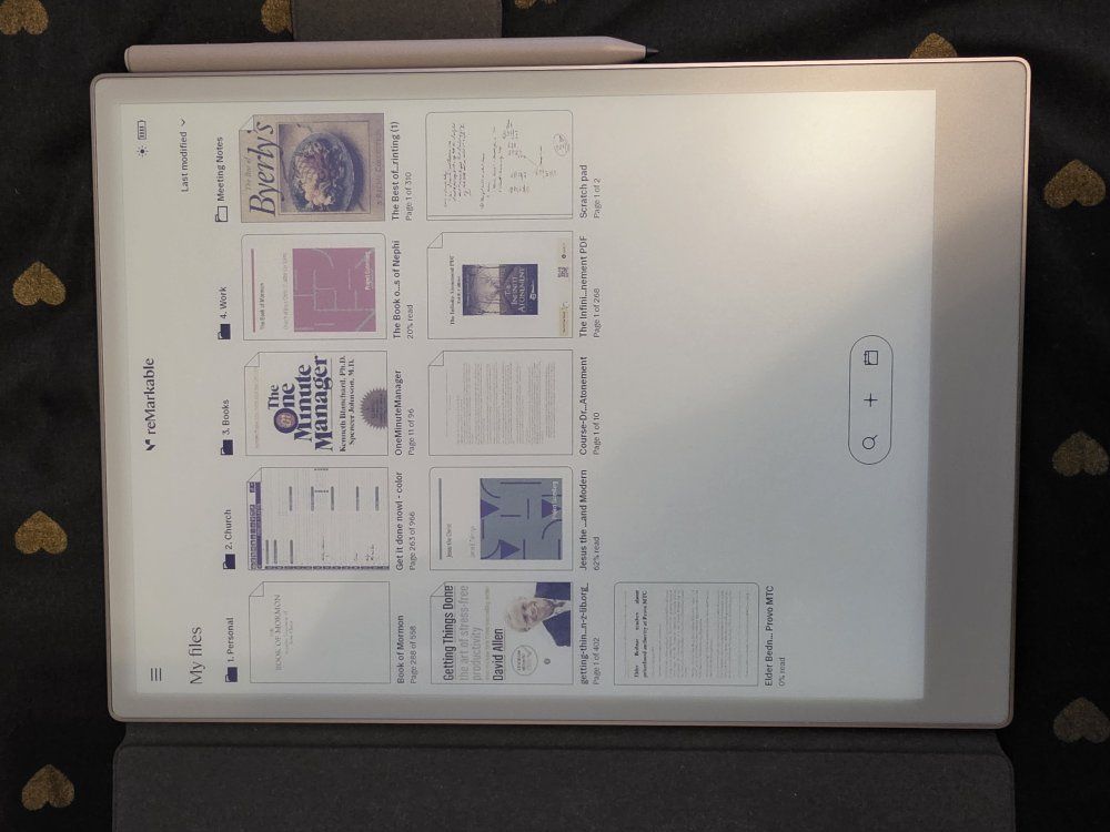 reMarkable Paper Pro Color --OR-- Supernote Manta