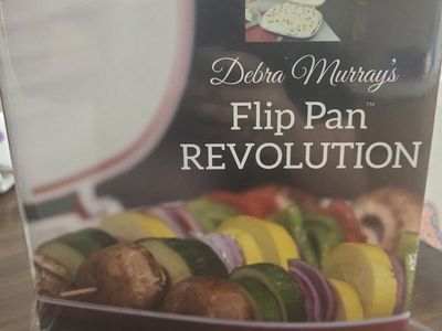 Debra Murray's Flip Pan Revolution Cookbook - Brand New, Sealed Healthy Recipes