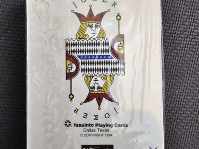 Magic: the Gathering ~ Yaquinto ~ Poker Deck Playing Cards ~ SEALED ~ MTG 1994