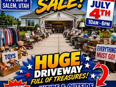 4th Of July 5 Family Garage Sale