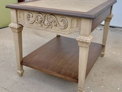 Custom Mid-Century Lane Side Table