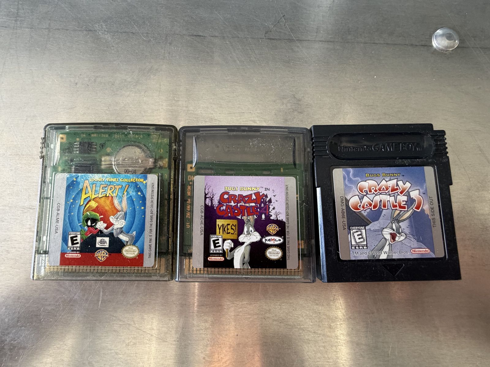 Warner Brothers game boy Bugs Bunny Gameboy