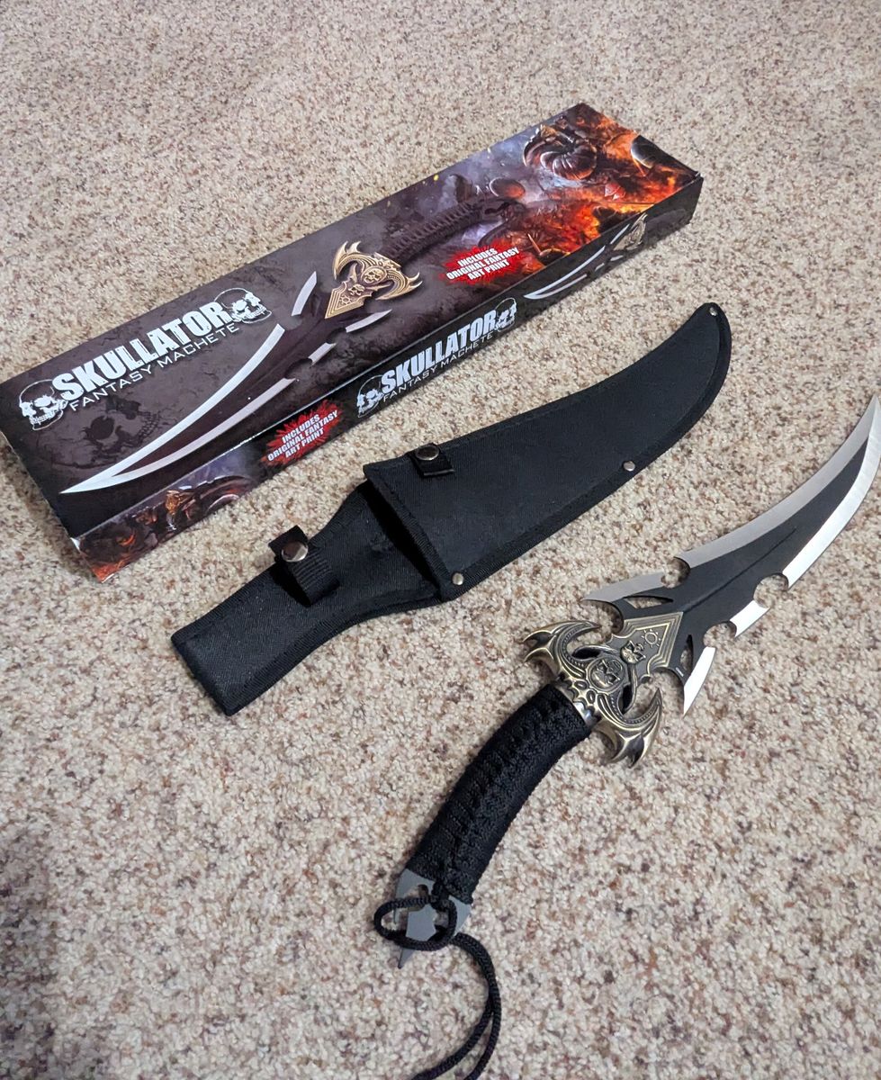 Skullator Fantasy Machete/Dagger