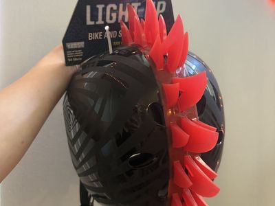 Light up Mohawk helmet ages 8+