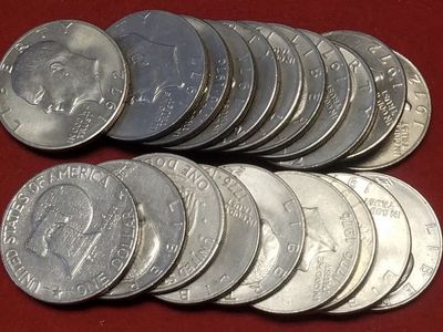 70 Eisenhower Ike Dollars MIXED DATES