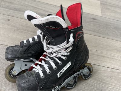 Bauer roller blades size 8