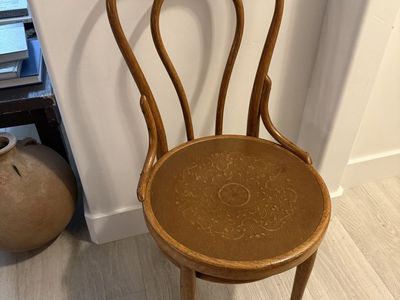 Authentic antique Thonet bentwood cafe chair