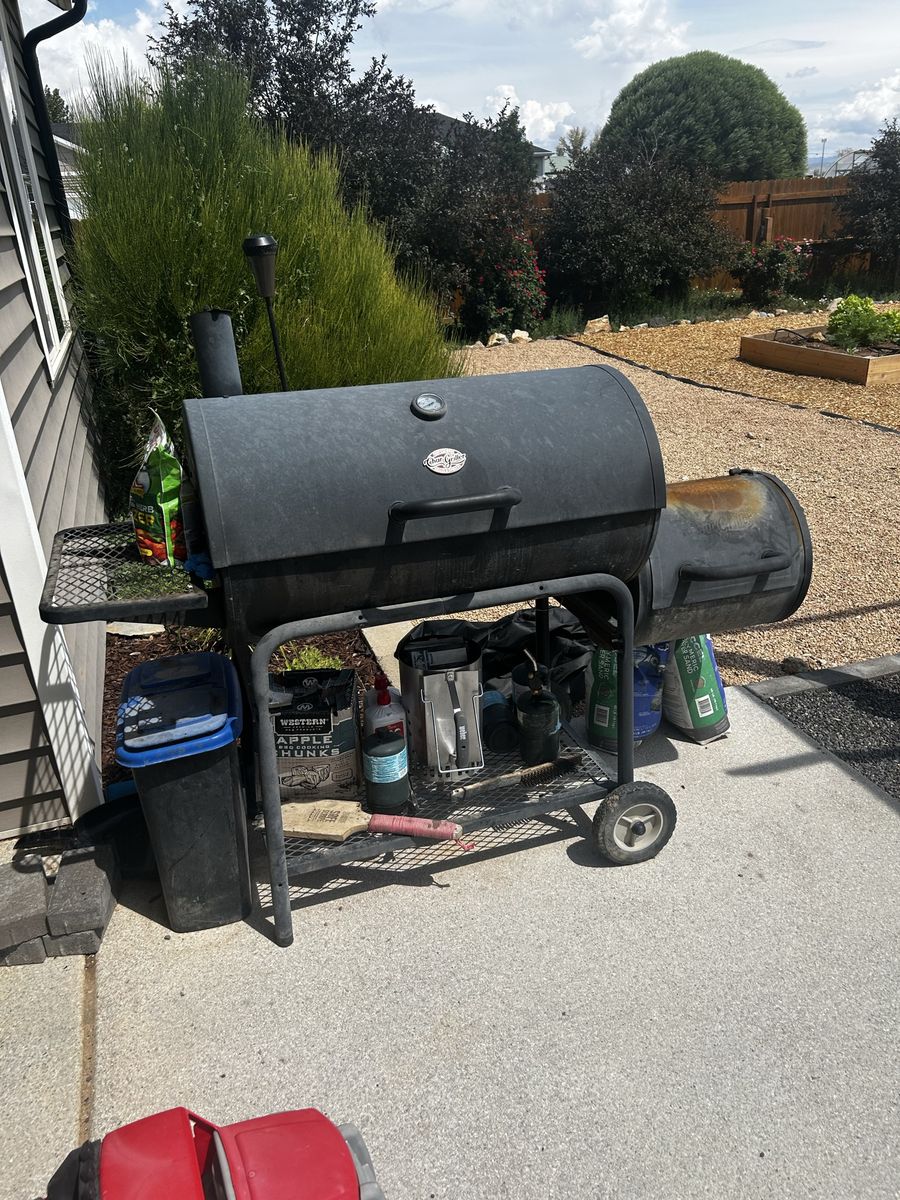 Char-Griller Smoker and Charcoal Grill with Side Fire Box