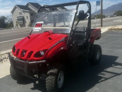 Yamaha Rhino 450 4x4 Side-by-Side UTV - Red, Independent Suspension