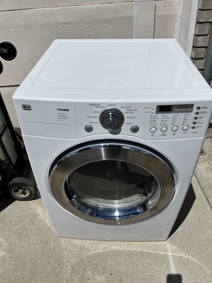 Lg electric dryer