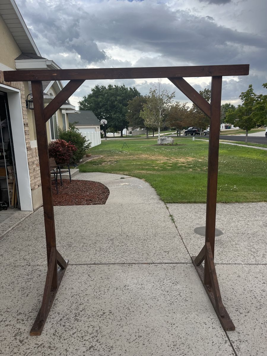 Handcrafted wedding arch for sale
