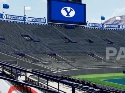 2 BYU Football 2026 Season Tickets - Section 7 Row 15 Aisle Seats