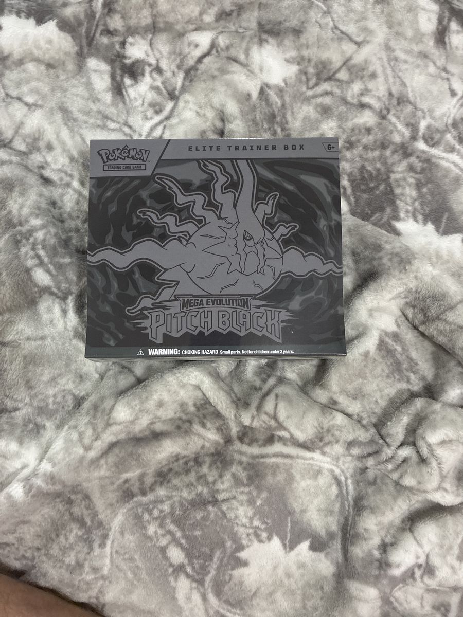 Pokemon Elite Trainer Box - Mega Evolution Pitch Black - Trading Card Game