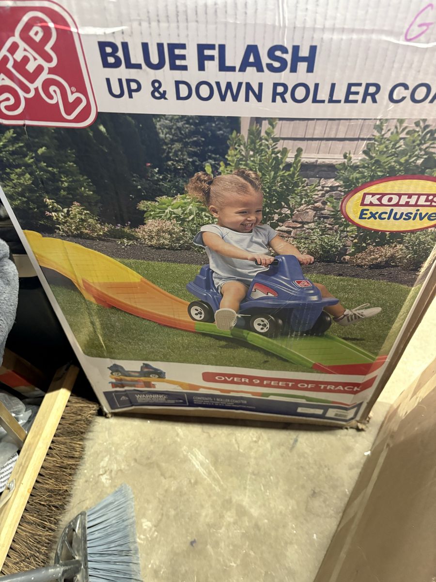 Step2 Blue Flash Up & Down Roller Coaster