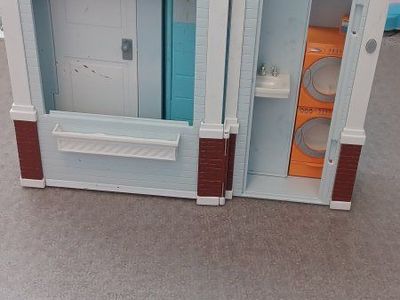 Dollhouse with Bathroom and Kitchen Accessories - Perfect for Imaginative Play