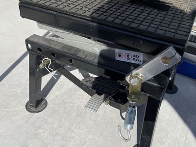 Motorcycle Stand 135kg Max Capacity Black