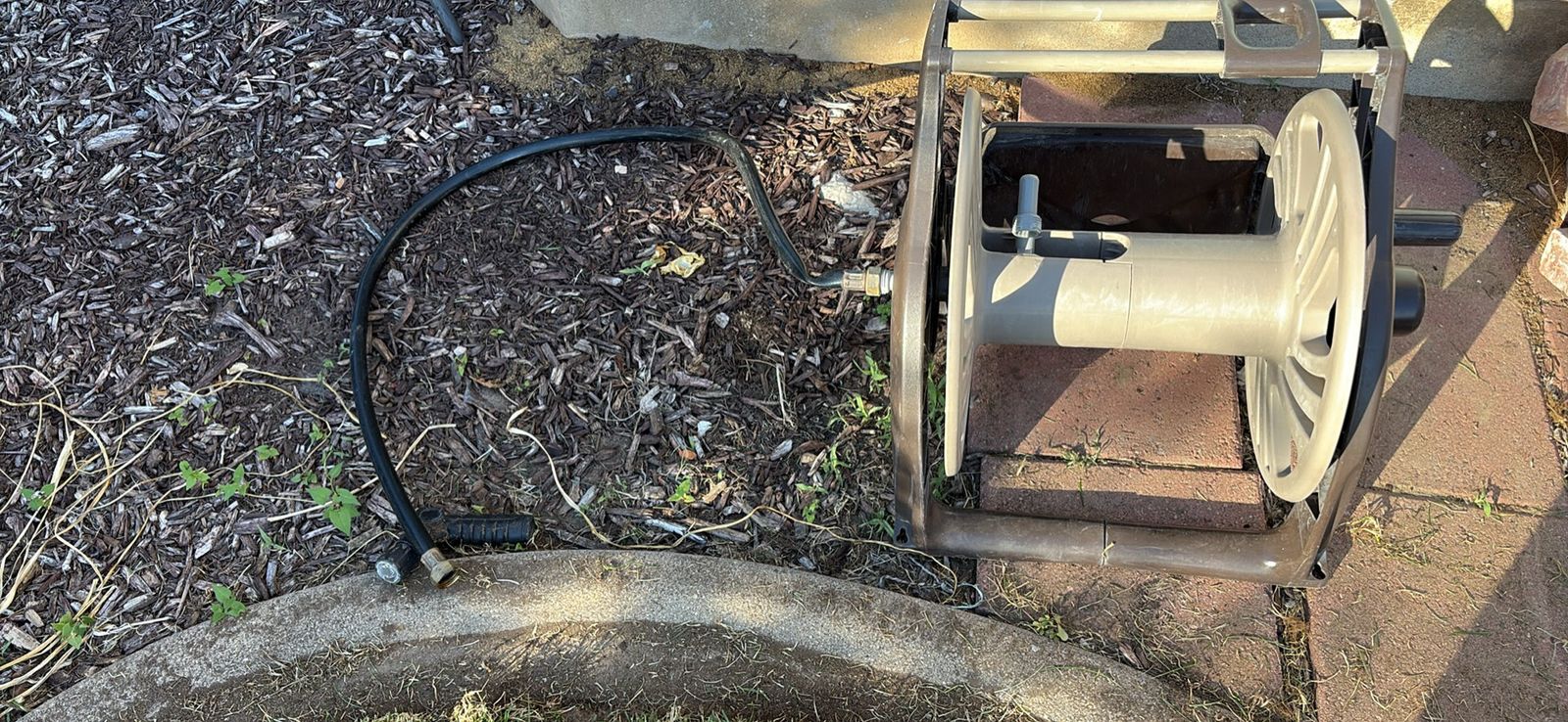 Garden Hose Reel Cart - Durable Outdoor Watering Solution