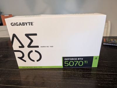 Gigabyte RTX 5070 Ti Aero OC - Brand New