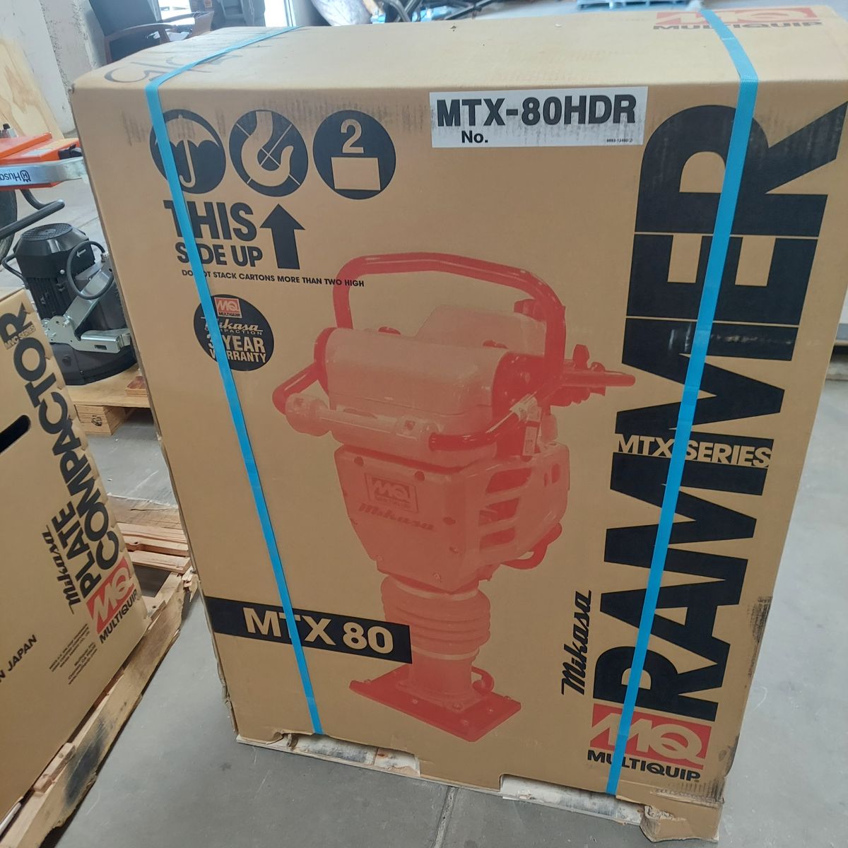 MULTIQUIP MIKASA MTX-80HDR RAMMER