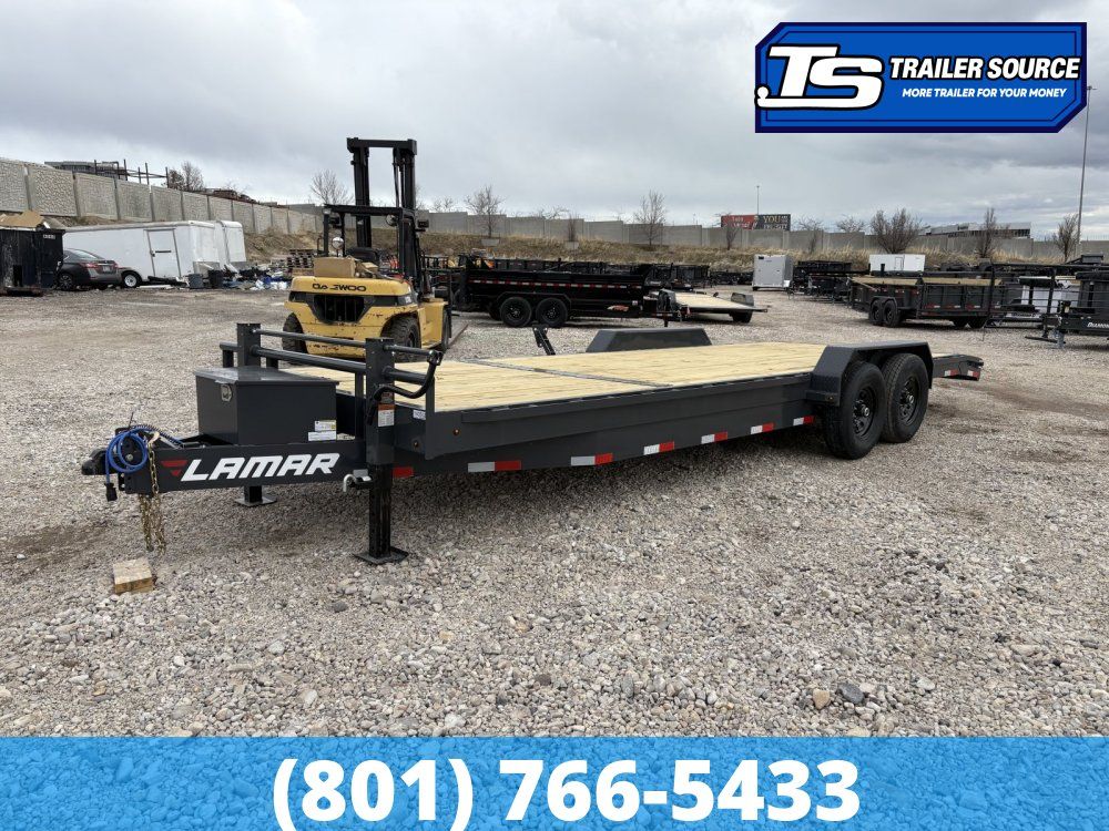 7x24 Lamar H8 Equipment Trailer - 14K GVWR