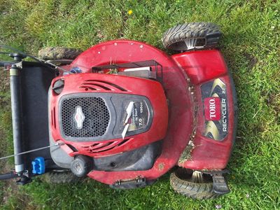 Toro self-propelled mower