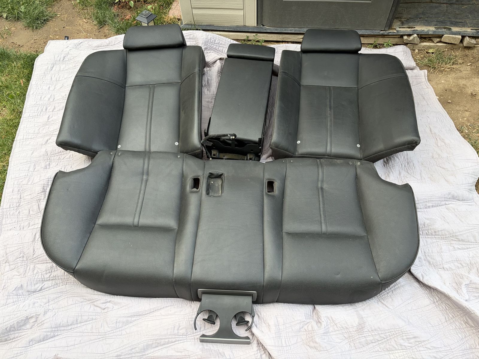 BMW 750li E66 Black Interior