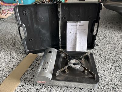 Iwatani Cassette Feu Portable Butane Gas Stove Model ZA-3HP with Case