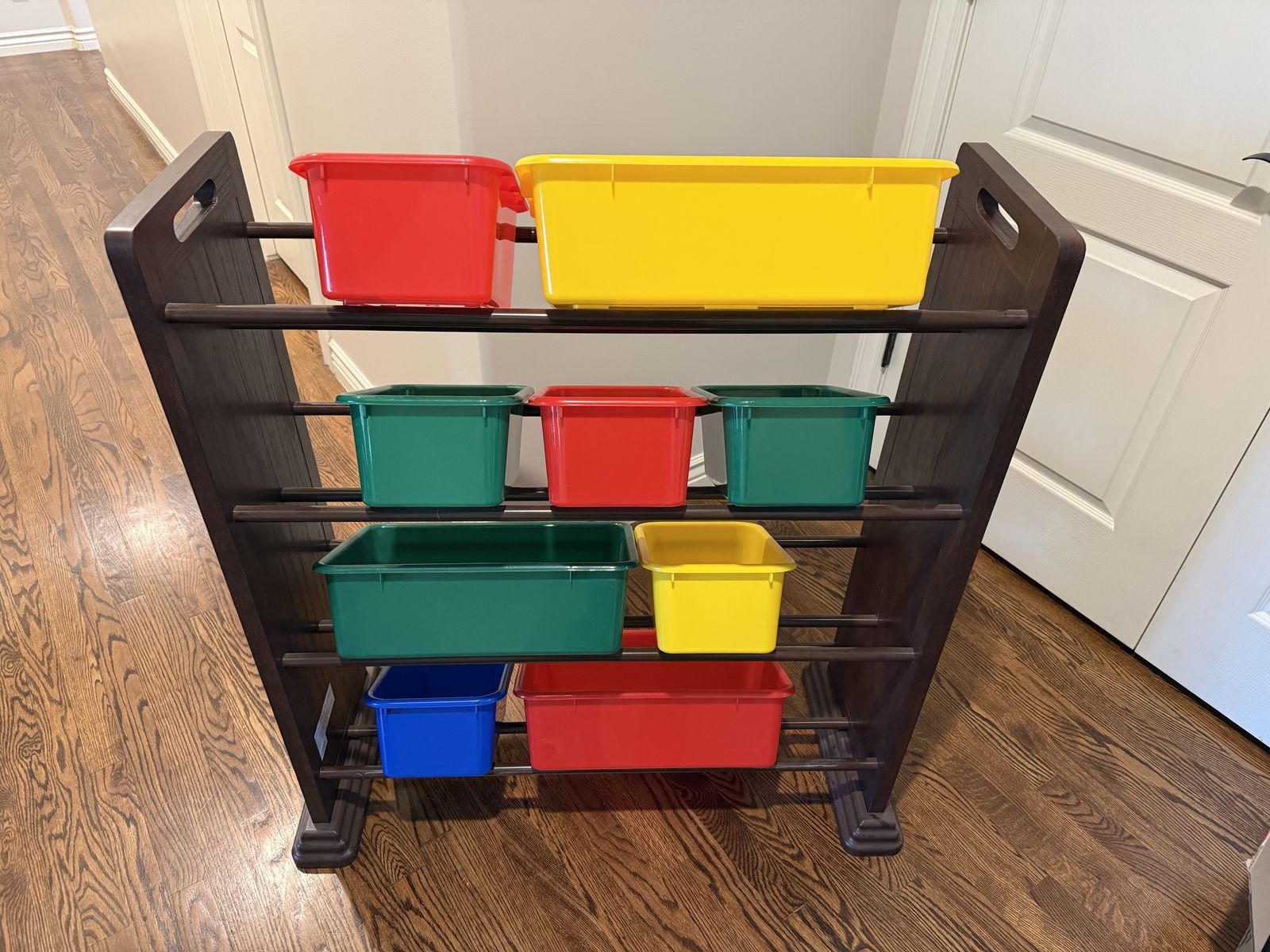 Whalen Storage Organizer Shelf with Bins