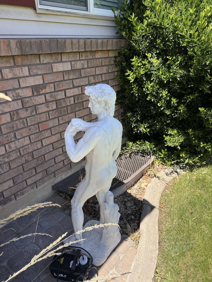 4 foot statue of David