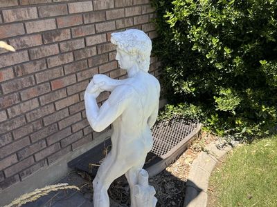 4 foot statue of David