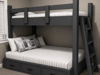 Bunk bed & twin bed frame