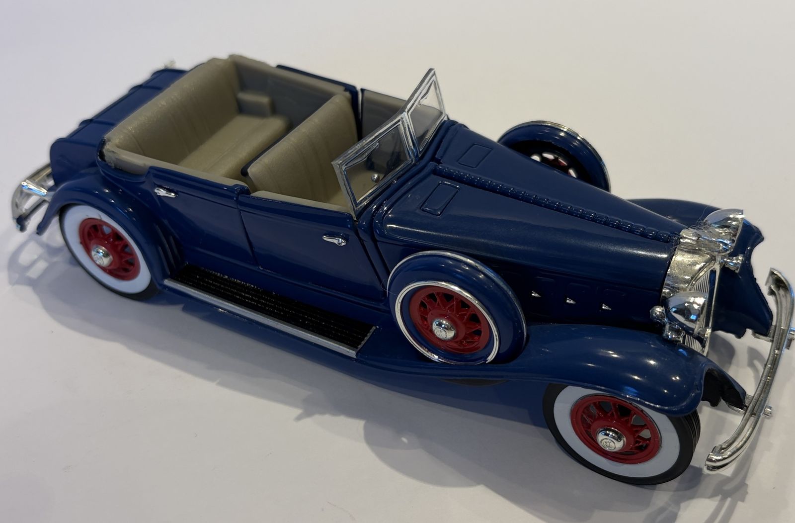 1932 Chrysler LeBaron Diecast Model Car 1:32 Scale Blue - Mint Condition