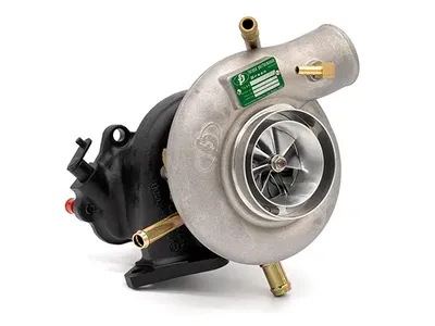 Forced Performance FP GREEN Turbo 2025114 for 2004-2021 Subaru WRX STI 84mm 8cm External Wastegate (EWG) with Oil Feed Line