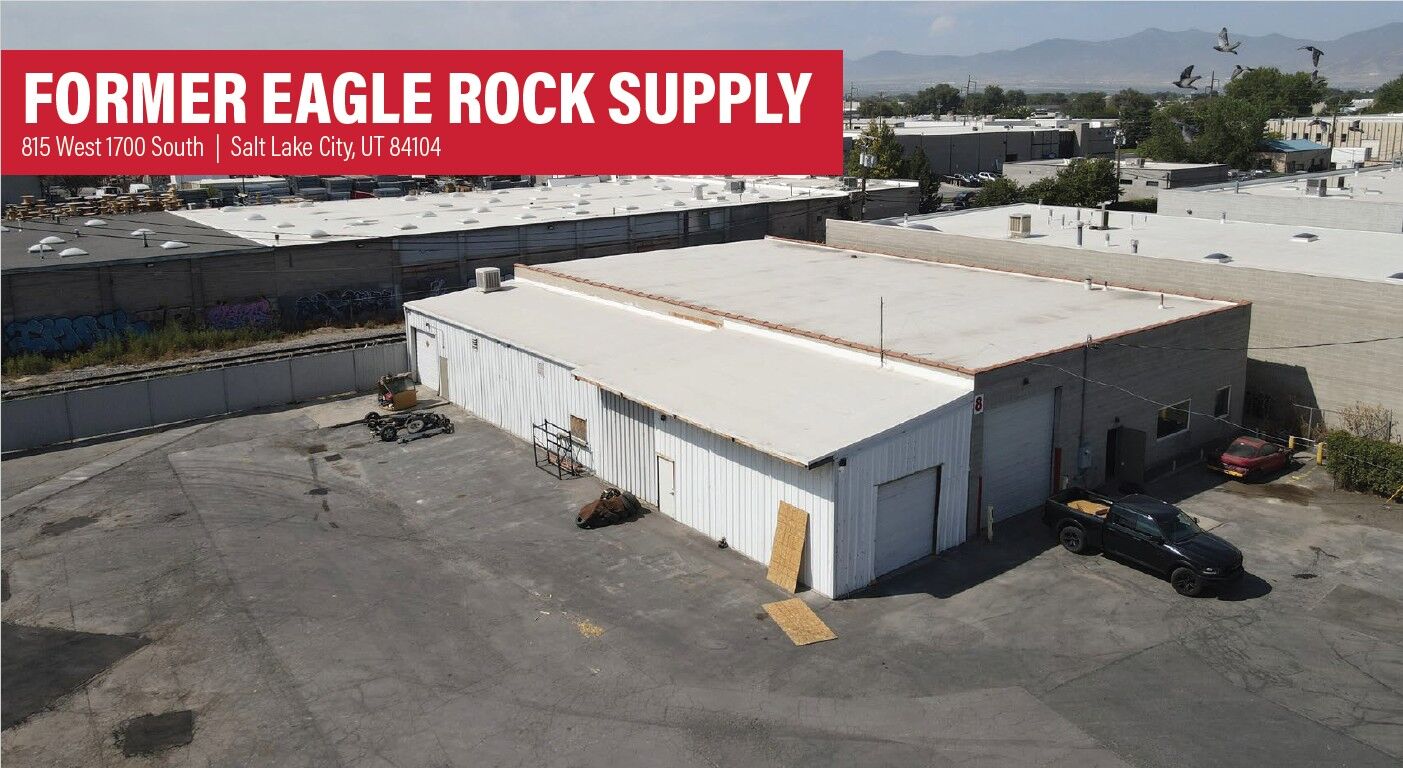 Former Eagle Rock Supply - 8,000 SF - Salt Lake City, UT