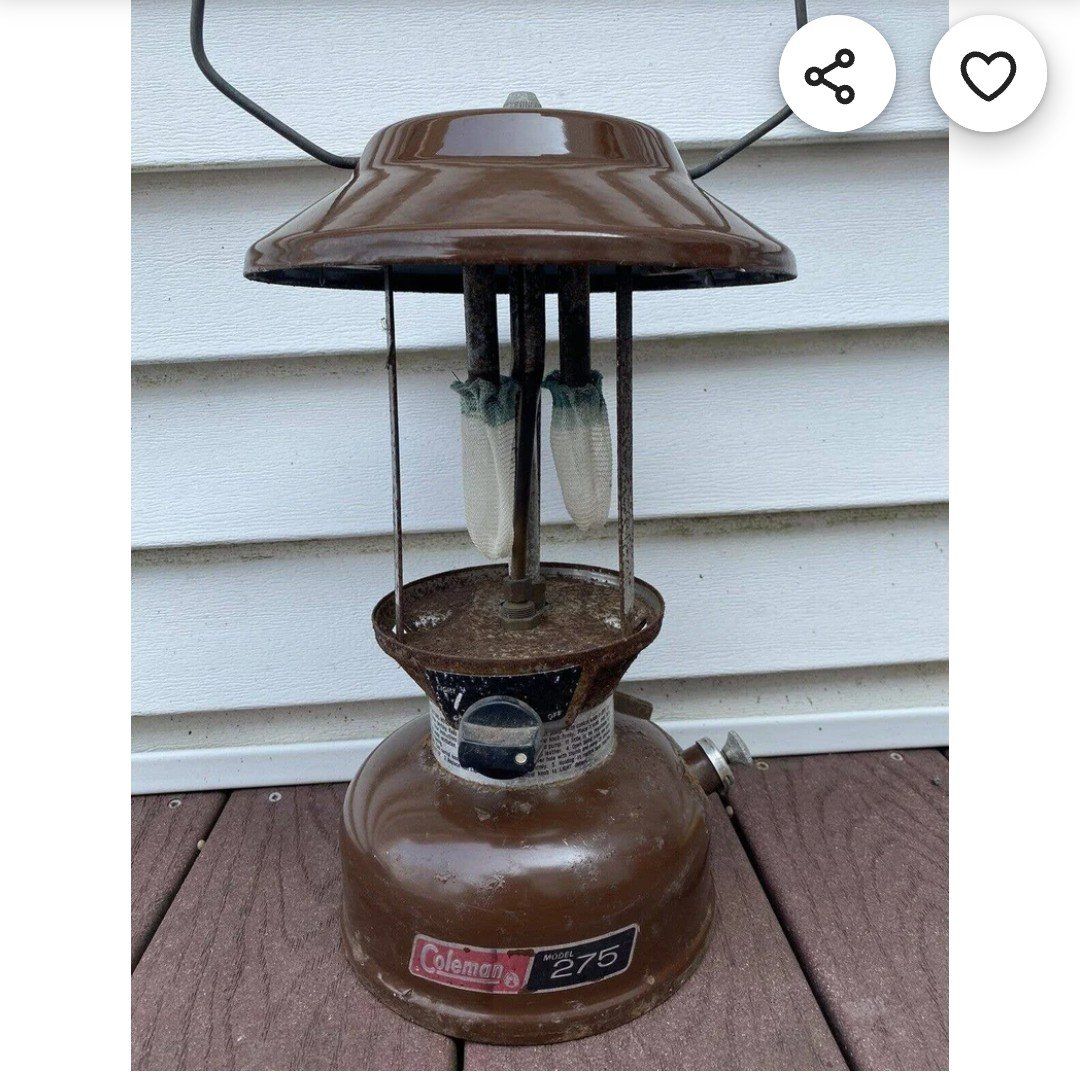 Coleman Vintage Kerosene lantern lamp Coleman 275