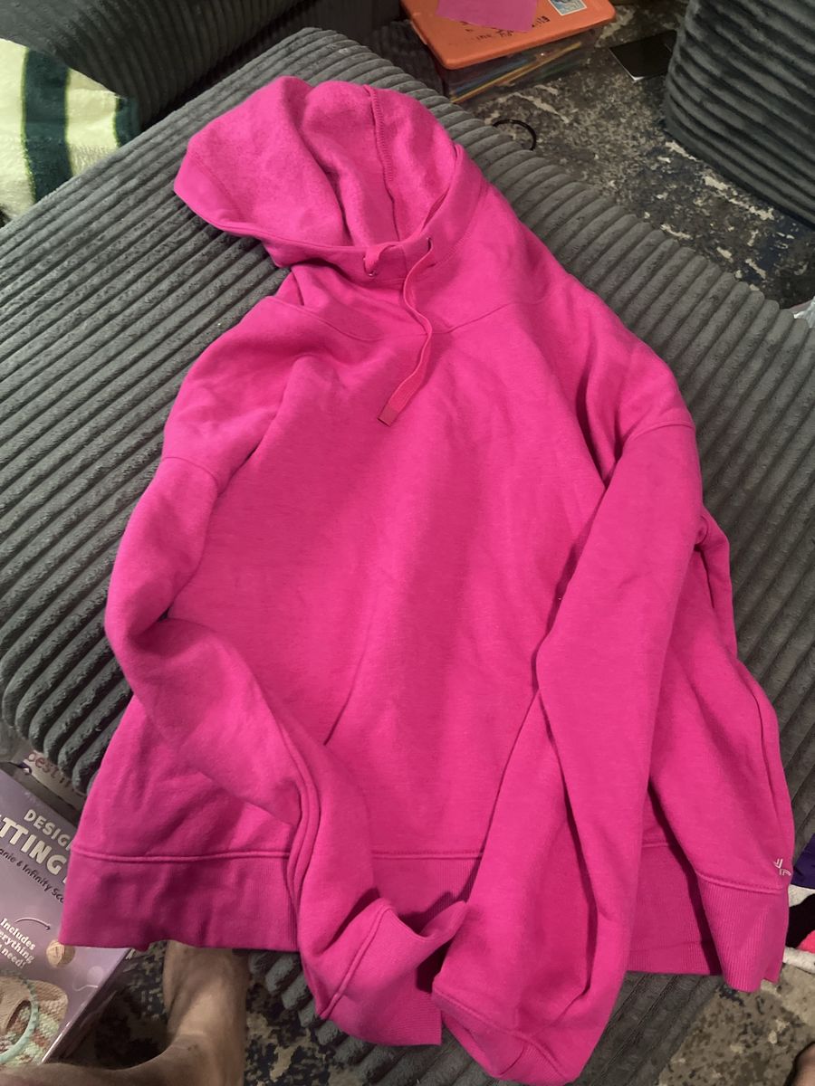Xersion Women's Pink Pullover Hoodie Sweatshirt Size XL
