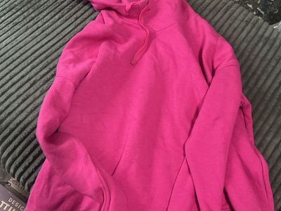Xersion Women's Pink Pullover Hoodie Sweatshirt Size XL