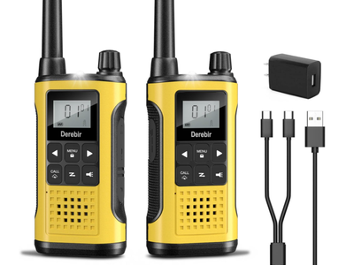 New in box 2 Pack Rechargeable Walkie Talkies