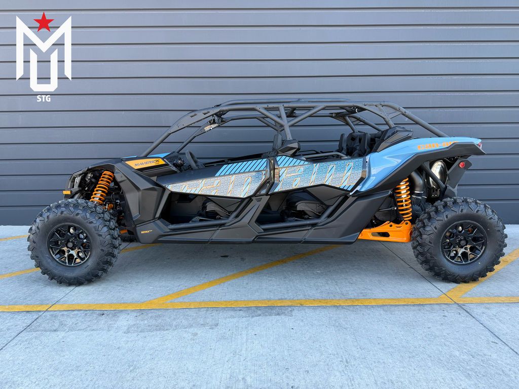 2026 Can-Am® Maverick X3 MAX DS Turbo Scandi Blue & Orange Crush
