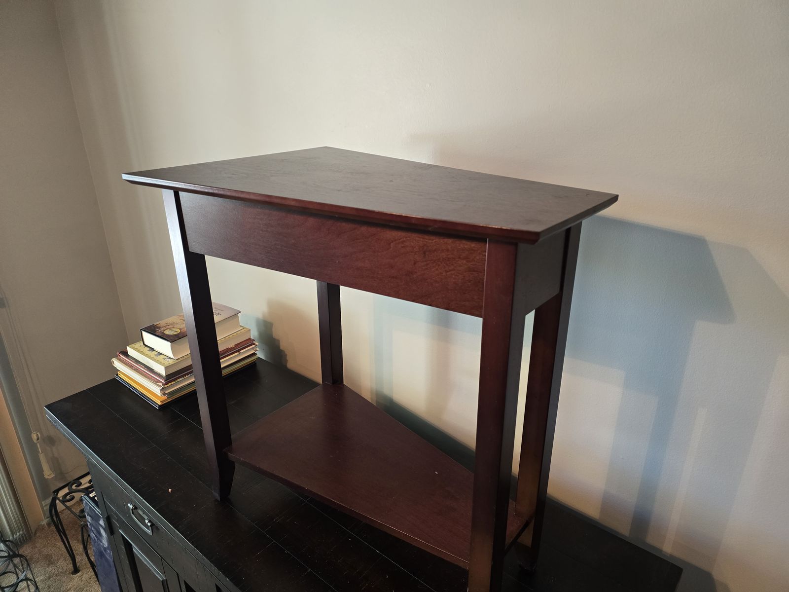 Narrow Wood Console / Sofa Table