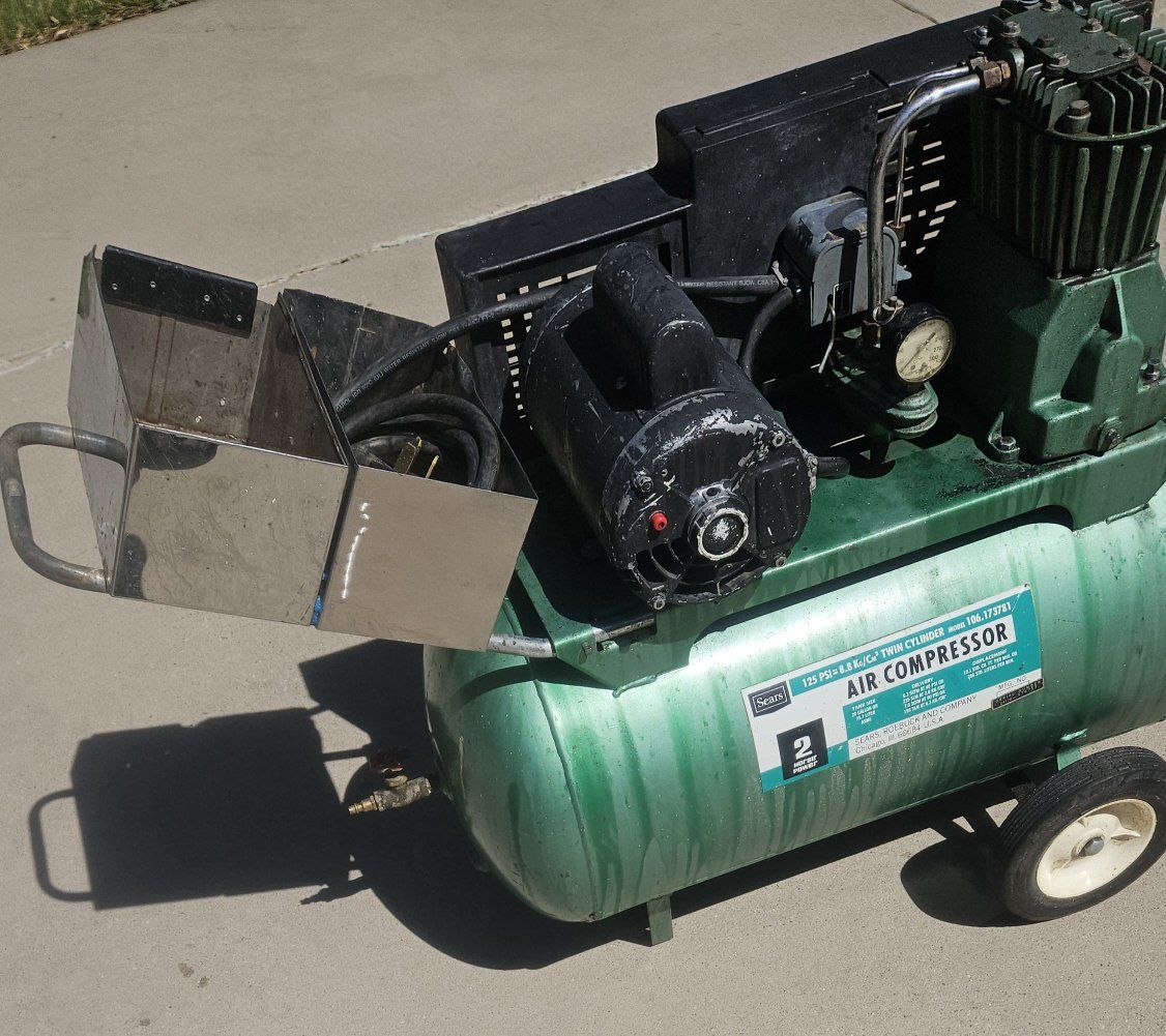 SEARS vintage 1977 AIR COMPRESSOR
