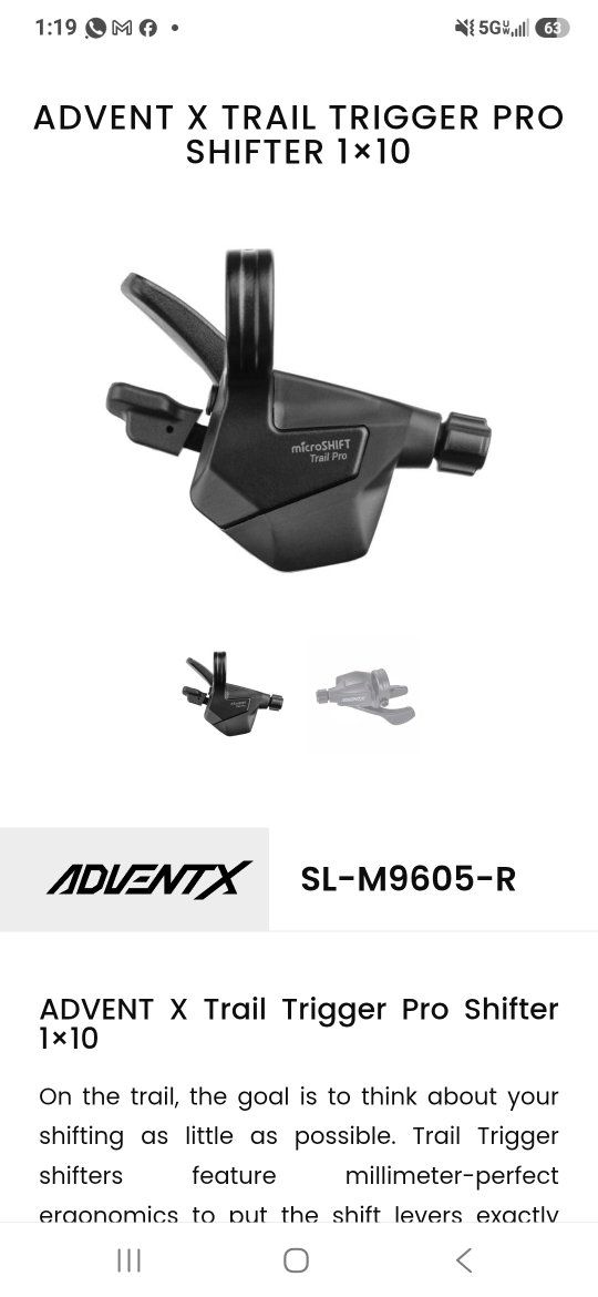 AdventX Shifter