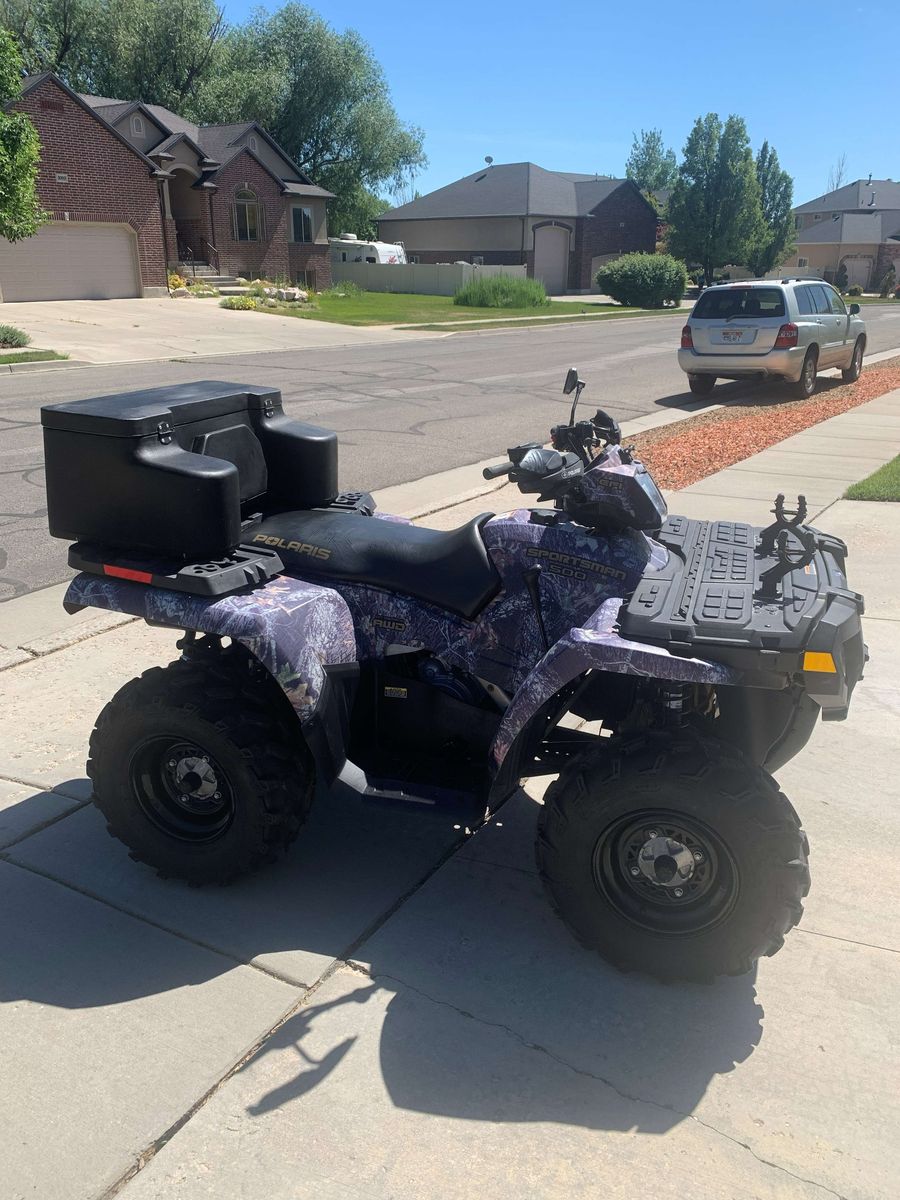 LOW MILES 2007 Polaris 500 HO Sportsman