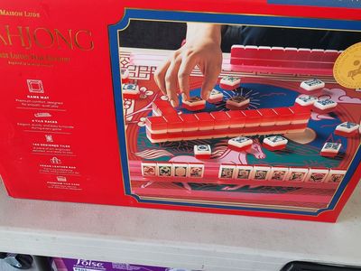 Deluxe Acrylic Mahjong Horse Lunar Tiles