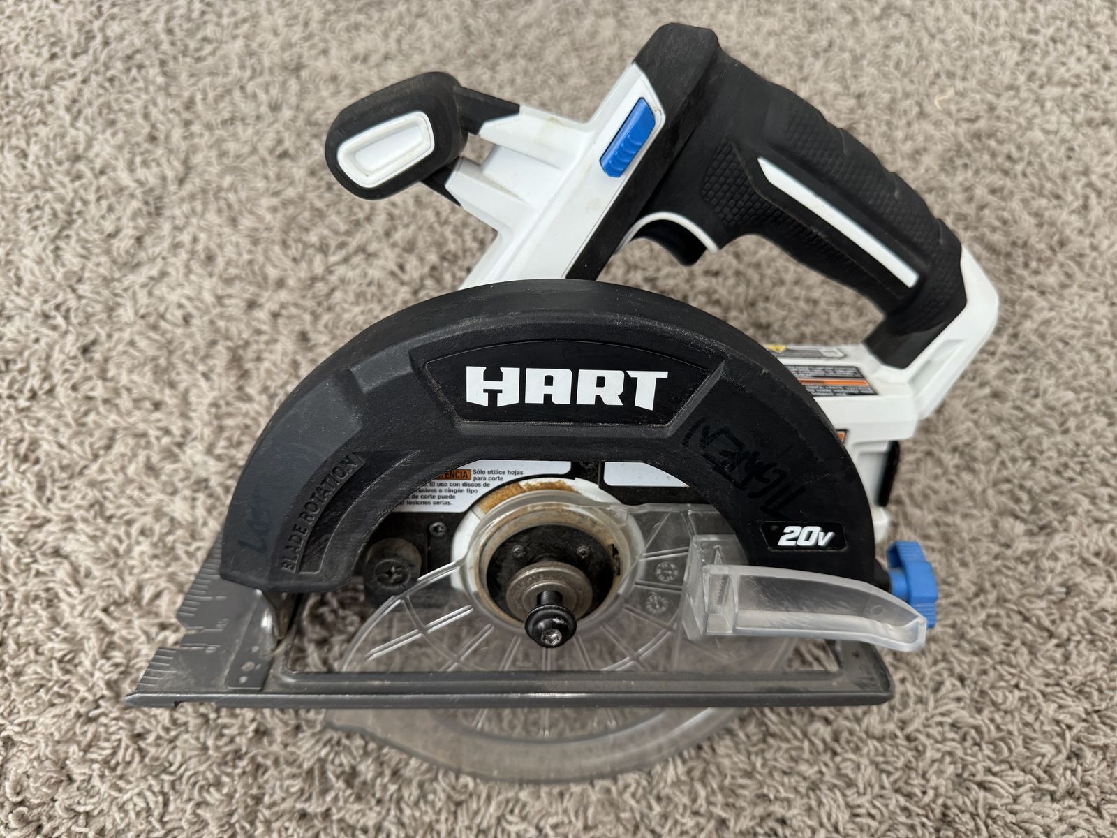 HART 20V 6-1/2" Cordless Circular Saw - Tool Only